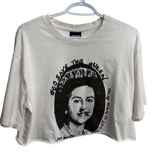 Sex pistols crop top